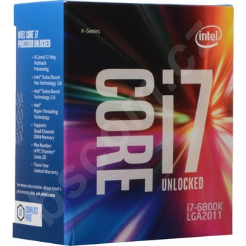 Intel Core i7-6800K BX80671I76800K
