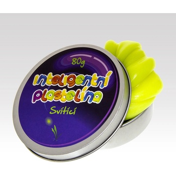 Inteligentní plastelína svítící žlutá