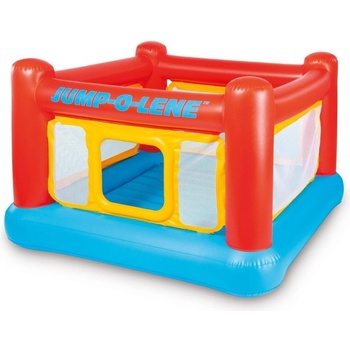 Intex 48260 JUMP-O-LENE nafukovací trampolína 174 x 174 x 112 cm červená