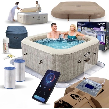 Intex Pure Spa Chevron Deluxe 28446