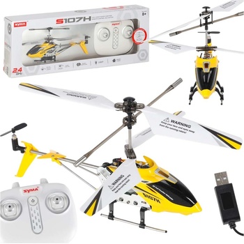 IQ models Syma S107H Phantom ultra odolný vrtulník s barometrem žlutá RTF 1:10