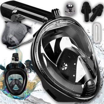 ISO Celoobličejová šnorchlovací maska