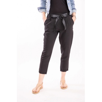 Italy fashion Dámské elegantní kalhoty ADINA Černá