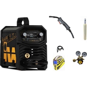 iWELD 225 OLED Syn SET 23 + kukla expert + RV CO2 + lahev CO2 plná 800MIG225SYN