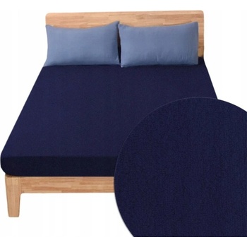 J&W froté prostěradlo s gumou 140x200