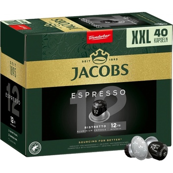 Jacobs Espresso Ristretto intenzita 12 pro Nespresso 40 ks