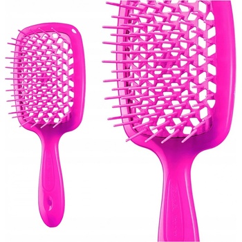 Janeke Superbrush velký plochý kartáč na vlasy 20,3 x 8,5 x 3,1 cm