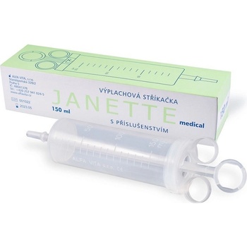 Janette stříkačka výplachová balená 150 ml