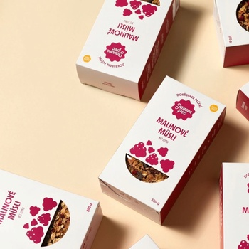Janova pec Malinové pečené müsli 350 g