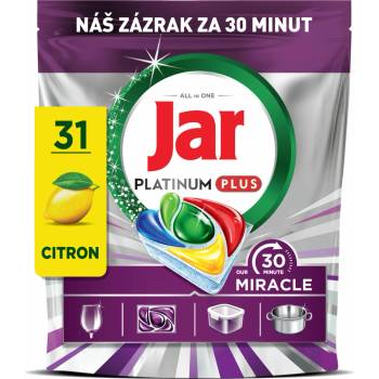 Jar Platinum Plus 30 Minute Miracle kapsle do myčky 31 ks