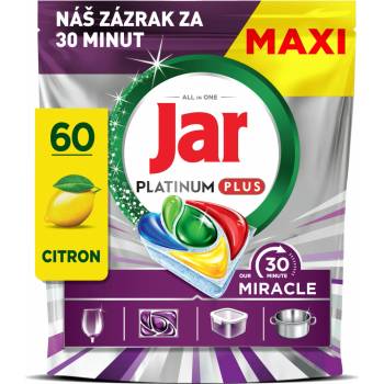 Jar Platinum Plus 30 Minute Miracle kapsle do myčky 60 ks