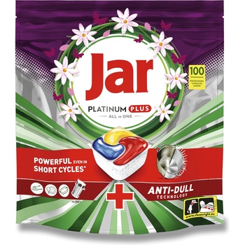 Jar Platinum Plus All in1 kapsle do myčky 100 ks