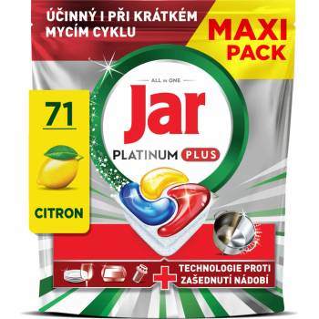 Jar Platinum Plus All In1 kapsle do myčky Lemon 71 ks