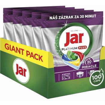 Jar Platinum Plus Miracle G kapsle do myčky 5 x 20 ks