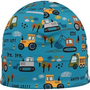 jarní čepice RDX traktory F1311 tyrkysová