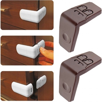 Jenifer 7492 1 bezpečnostní zábrana na zásuvky 2 ks hnědá