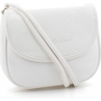 Jennifer Jones Malá mini kabelka přes rameno crossbody 3968-2 bílá