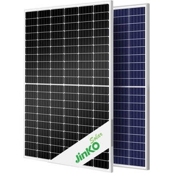 Jinko Solar Bifaciální Fotovoltaický panel Tiger Neo 72HL4 BDV 580Wp stříbrný rám