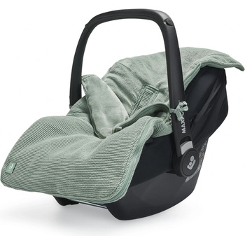 Jollein do autosedačky Basic Knit Ash zelený