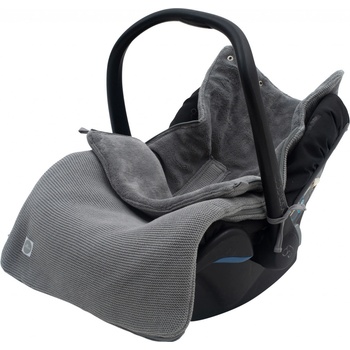 Jollein do autosedačky Basic Knit Stone šedý