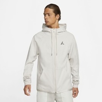 Jordan Essentials Full Zip Men's Fleece Hoodie bílá