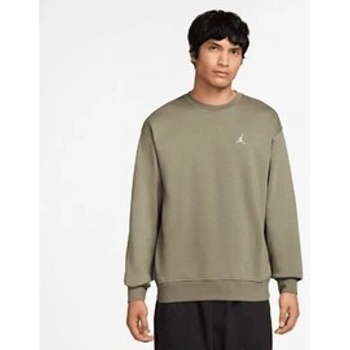 Jordan Men Brooklyn Fleece Crew-Neck Sweatshirt zelená