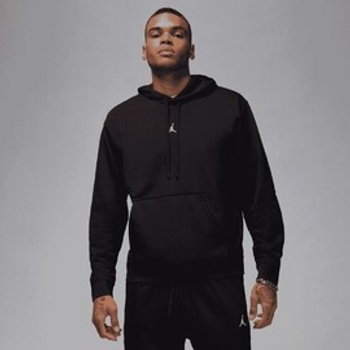 Jordan Sport Men Dri-FIT Crossover Fleece Pullover Hoodie černá