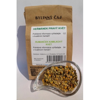 Jukl Heřmánek pravý květ sypaná bylina 50 g