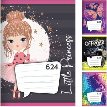 JUNIOR papír Sešit A6 linkovaný 624