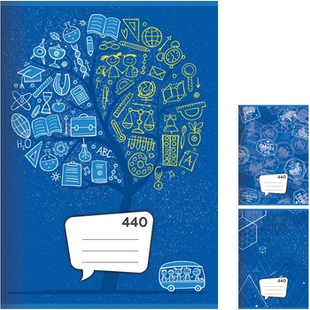 JUNIOR Sešit A4 čistý 440