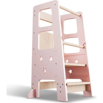 Juskys Dětská Učicí věž Henny růžová