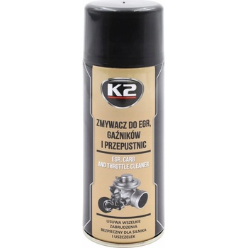 K2 ČISTIČ VENTILŮ, KARBURÁTORŮ 400ml