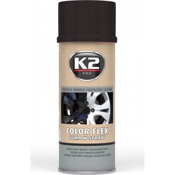 K2 Color Flex 400 ml černá lesklá