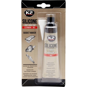 K2 Silikon pro utěsnění částí motoru 85g černý