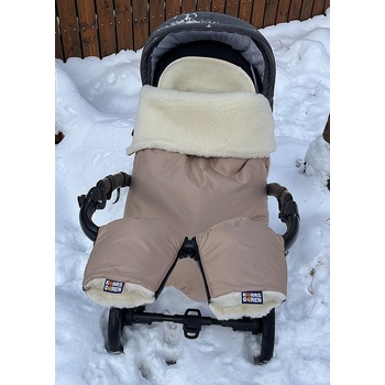 Kaarsgaren Nepromokavé merino rukavice béžová