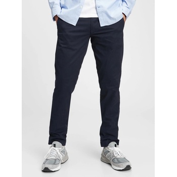 Kalhoty essential khaki straight fit GapFlex Tmavě modrá