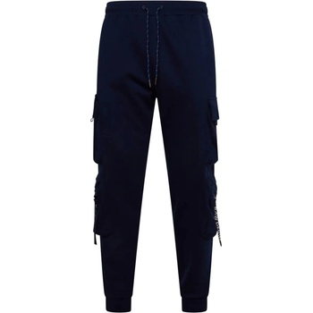 Kam pánské teplákové kalhoty typu cargo 244 s pružným lemem tmavě modré