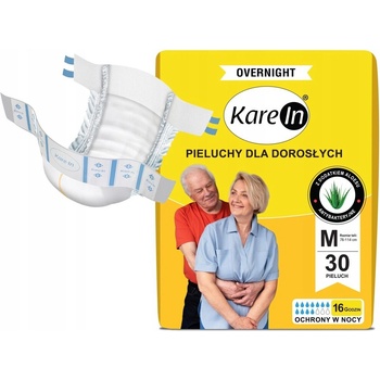 Karein Overnight Plenky pro dospělé M 30 ks