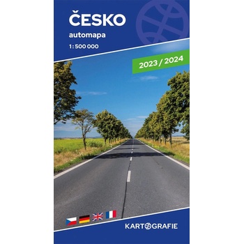 Kartografie PRAHA, a. s. Česko – automapa, 1 : 500 000
