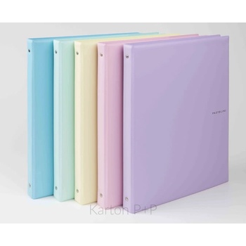 Karton P+P Karis blok A5 PVC Pastelini růžový