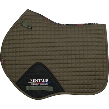 KENTAUR Podsedlová dečka anatomická skoková olivová