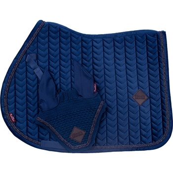 KENTAUR Set podsedlová dečka a čabraka 40598 tm. modrá