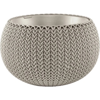 Keter Cozy M Závěsný květináč 36 X 36 X 23 cm 229540 pískový