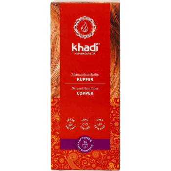 Khadi rostlinná barva na vlasy Copper měděná 100 g