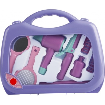 Kidland Kufřík s fénem kulmou a vlasovými doplňky 9 ks