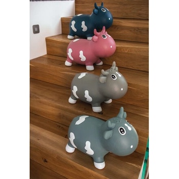 KidzzFarm skákací zvířátko Milk cow Junior Petrol
