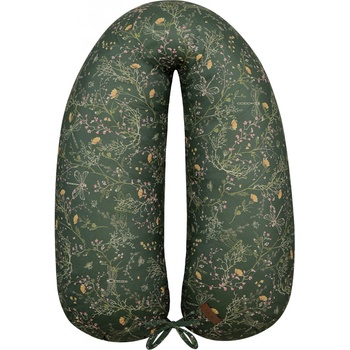KikkaBoo Kojicí polštář 2v1 Secret Garden Green