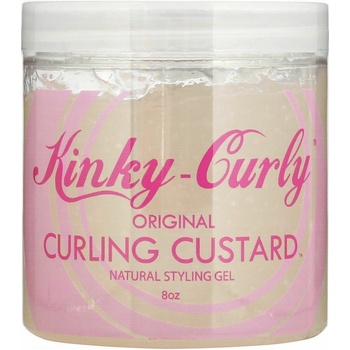 Kinky Curly Curling Custard Gel pro podporu kudrn 237 ml
