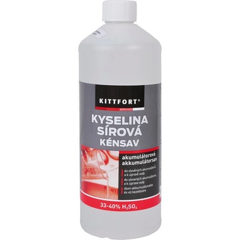 Kittfort kyselina sírová akumulátorová 33-40% 1 l