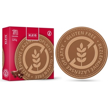 Kleis Lázeňské oplatky čokoládové bez lepku 120 g